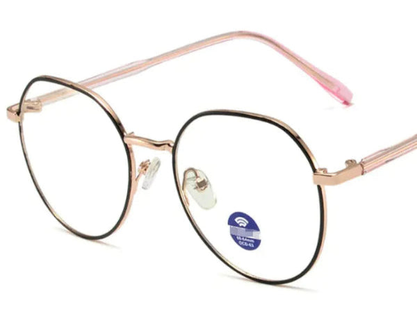 Blue Light Blocking Glasses with Metal Frame