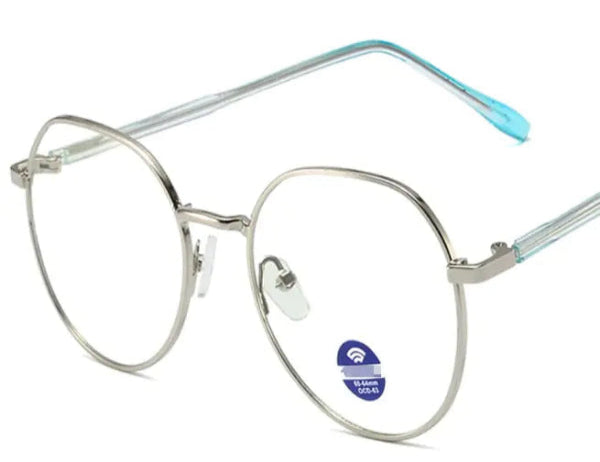 Blue Light Blocking Glasses with Metal Frame